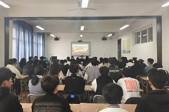 山东港口工程高级技工学校团委换届大会圆满结束